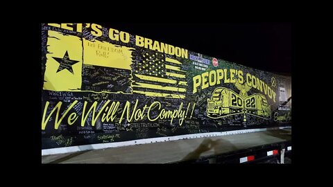 🔴LIVE - RAW Footage The People's Convoy 2022 Day 13 Monday March 7 Part 4