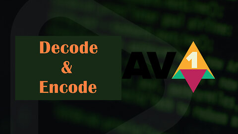 How to Decode or Encode av1 Files for FREE!