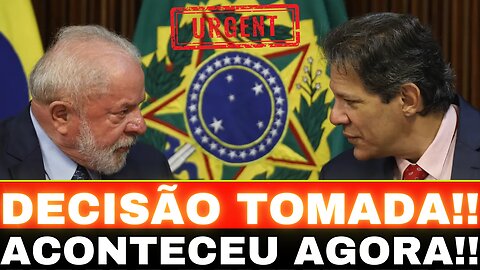 BOMBA!! ACONTECEU AGORA NO PLANALTO!! DECISÃO TOMADA! ALERTA MÁXIMA....