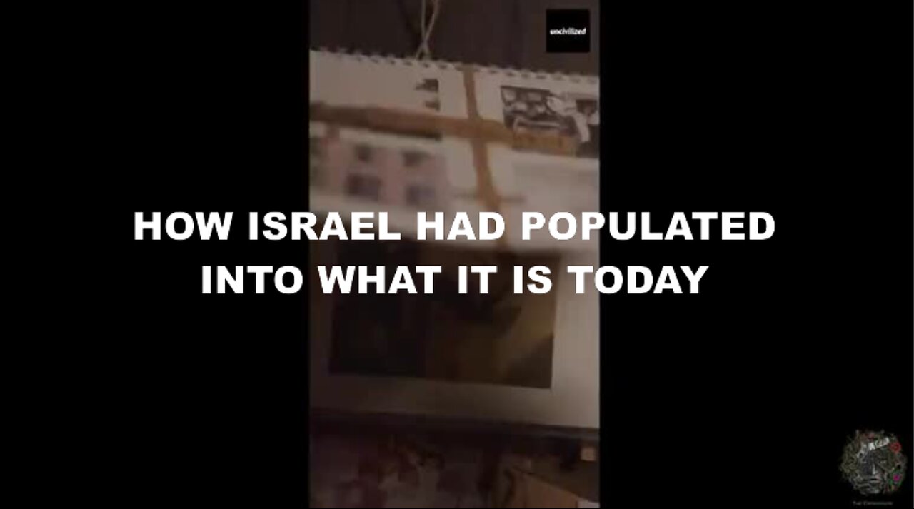 HOW ISRAEL POPULATED INTO WHAT IT IS TODAY