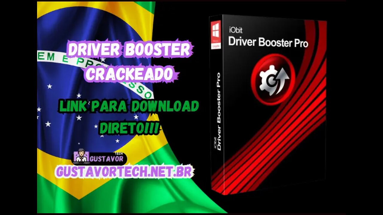 Driver Booster Crackeado Download Grátis Português PT-BR 2024