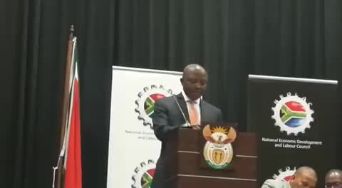 DP Mabuza urges Nedlac to rescue SA from economic downfall (72W)