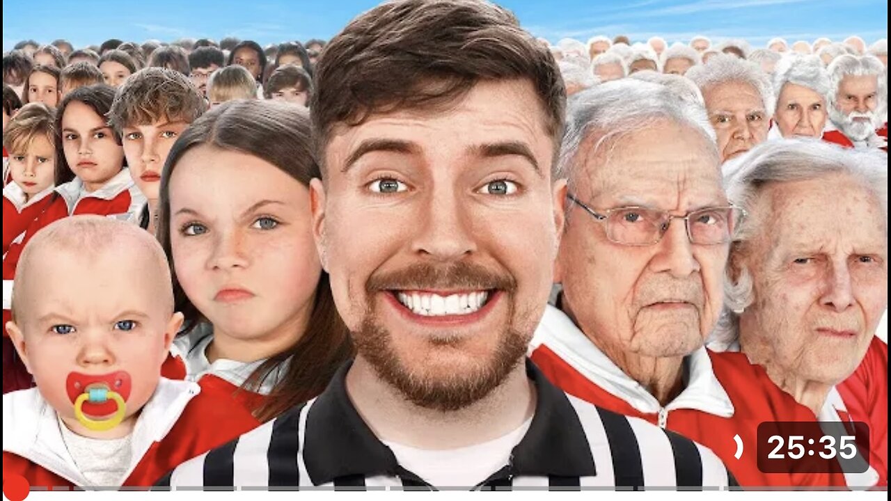 MR Beast : Ages1-100 Fight for $500,000