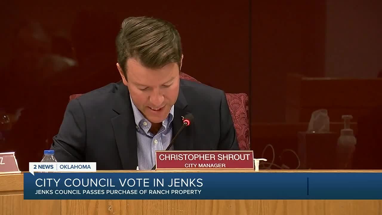 Jenks City Council passes purchase of ranch property
