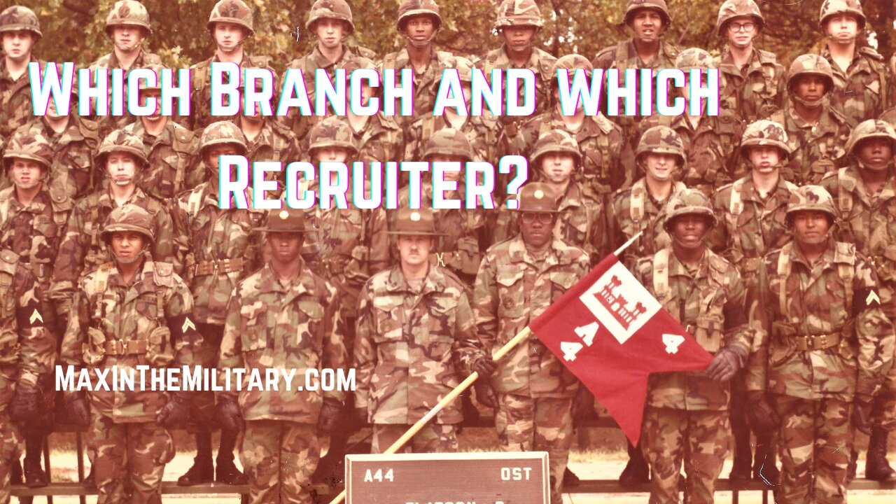 Finding the RIGHT Branch and Recruiter for YOU