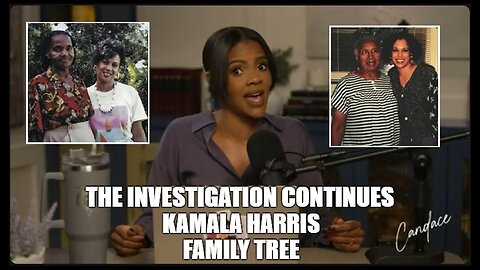 Candace Owens Conducting International Investigation Into Kamala Harris Family Tree