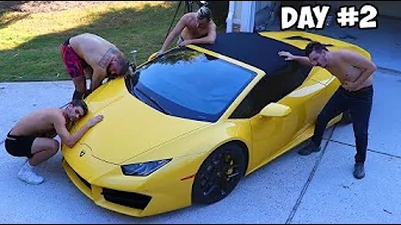 Last To Remove Hand, Gets Lamborghini Challenge