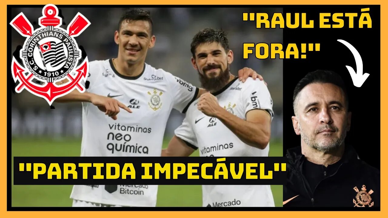 SÓ ELOGIOS A ELES! VP: "UMA PARTIDA IMPECÁVEL" DEU A LETRA SOBRE A ZAGA!