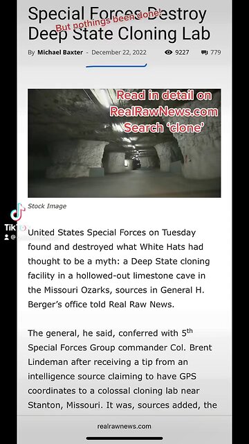 Clones are real and used by the deep state