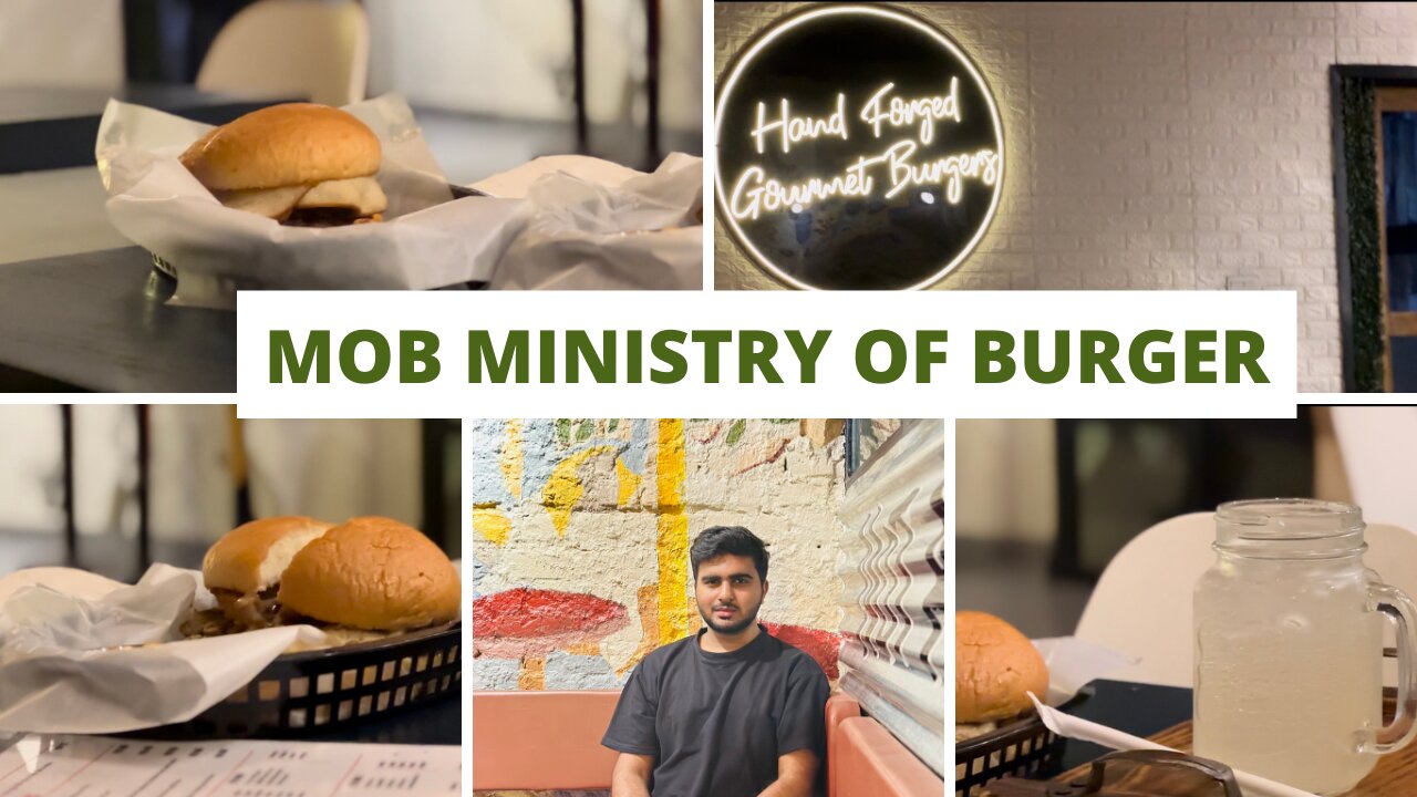 MOB Ministry of burger | Best burger of lahore