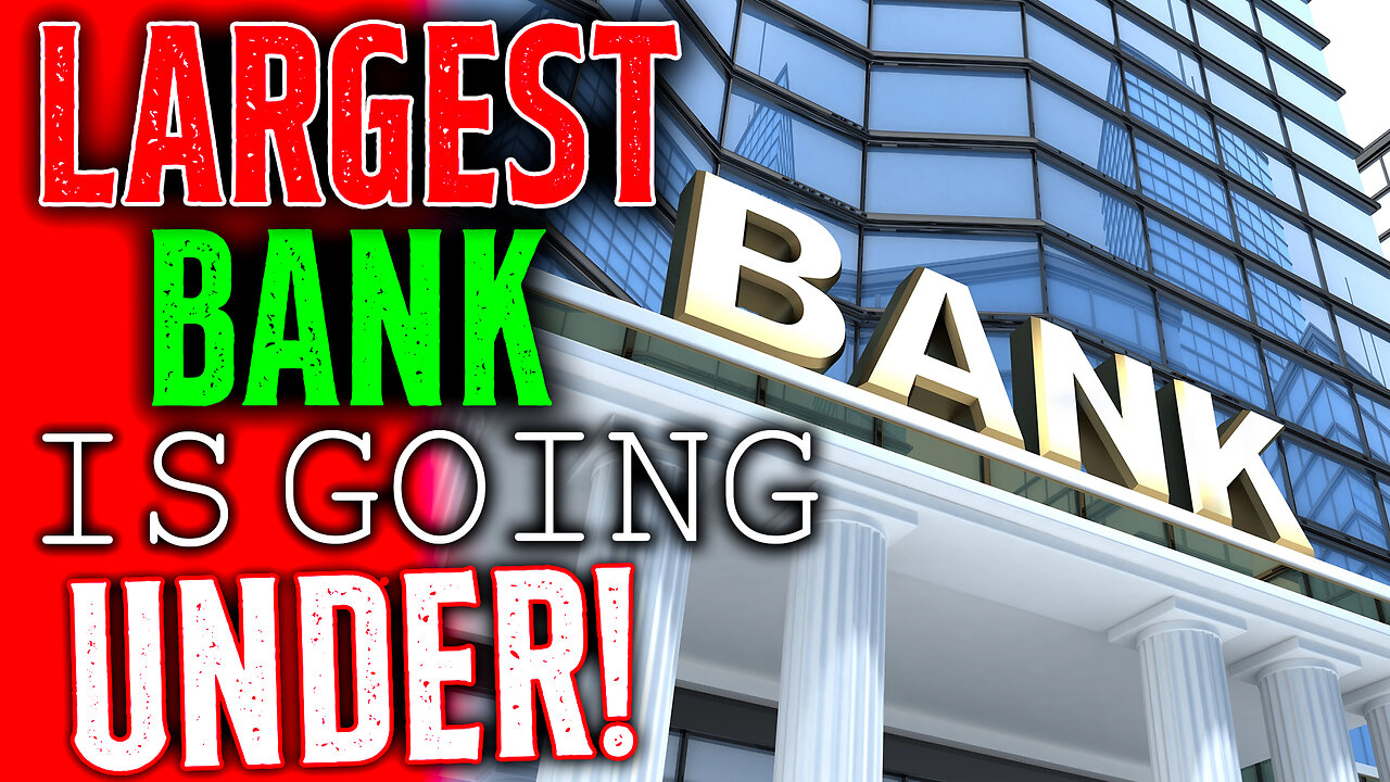 LARGEST Bank Is Going UNDER! 100 BILLION Withdrawn!