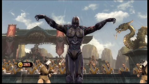 Mortal Kombat 9 Play As Cyber Rain On Ps3