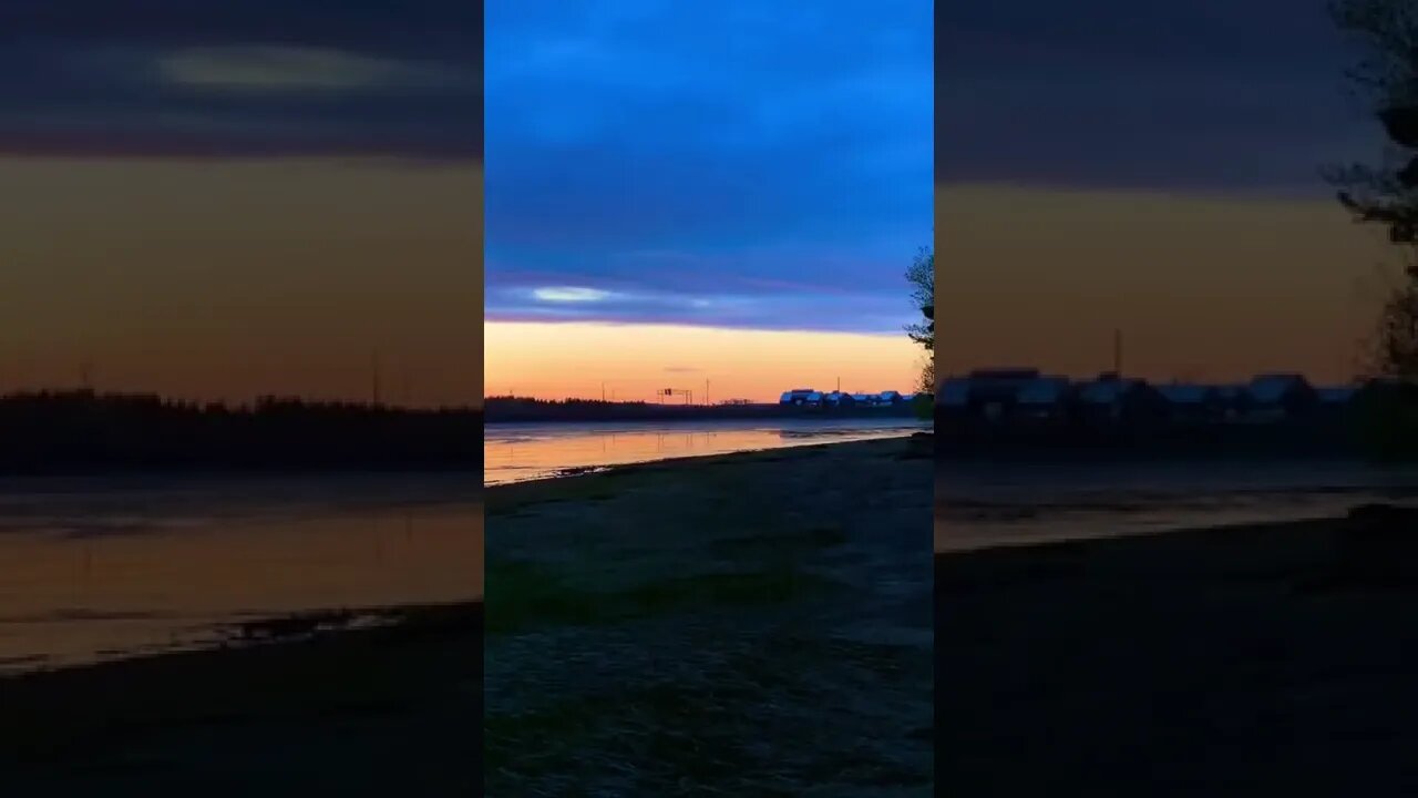 Contrasting sky and clouds