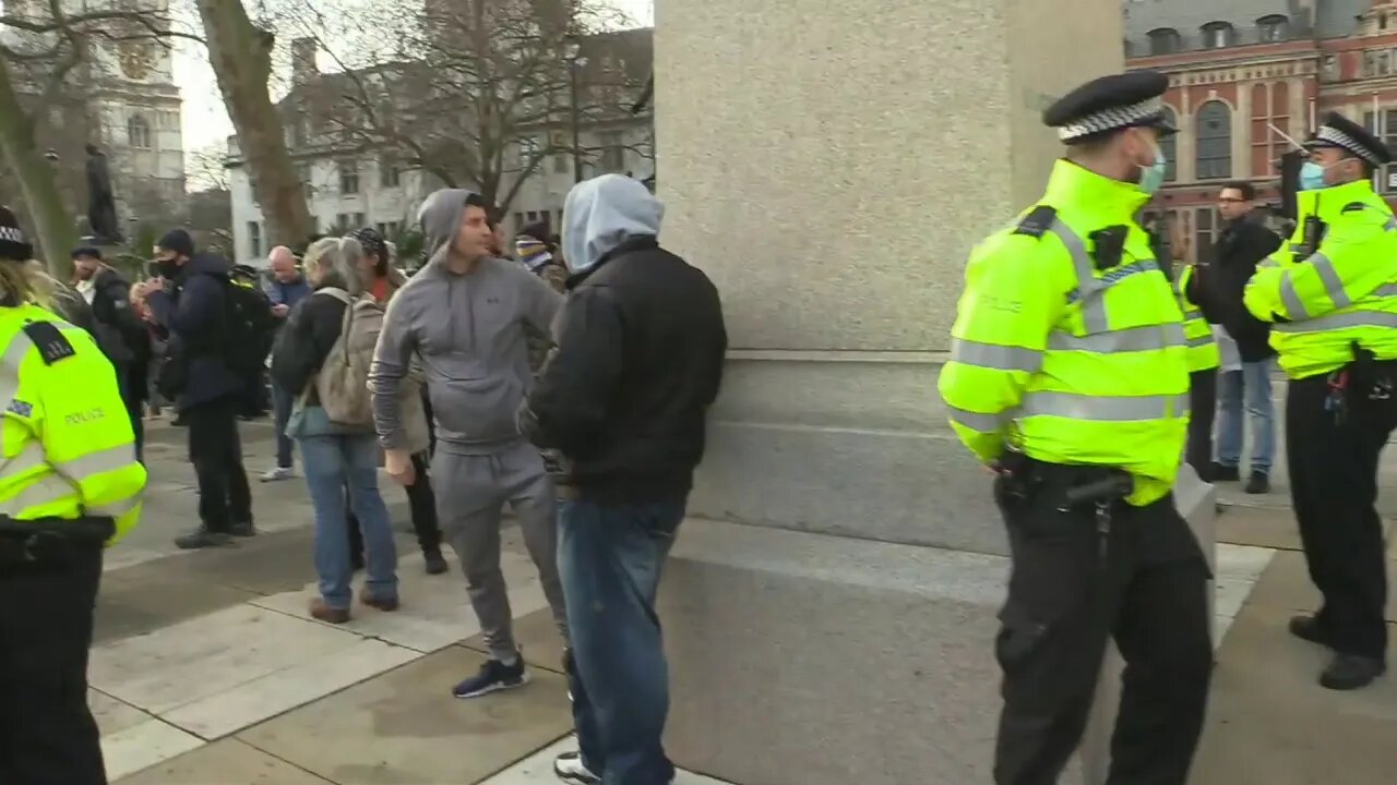 Anti lockdown protest london