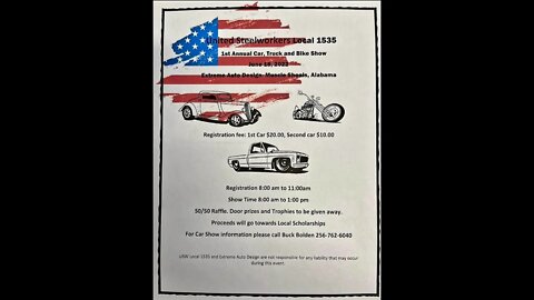 Muscle Shoals Car Show - Sponsored by United Steel Workers