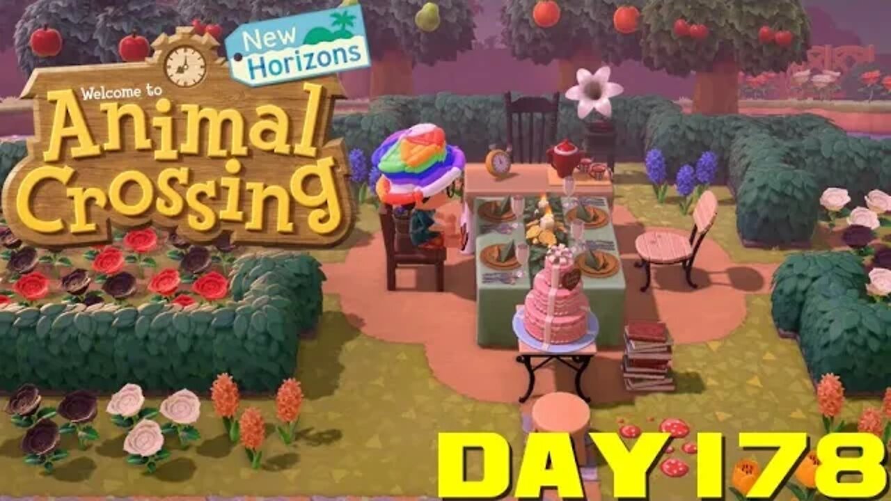 Animal Crossing: New Horizons Day 178 - Nintendo Switch Gameplay 😎Benjamillion