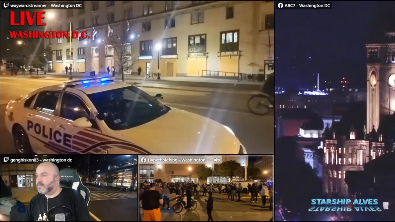 EBS: ANTIFA vs DC Police (Evening of November 14, 2020)