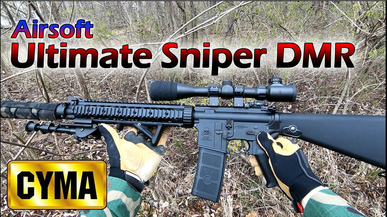 Ultimate Airsoft Sniper DMR , HPA CYMA Mk.12 Mod1