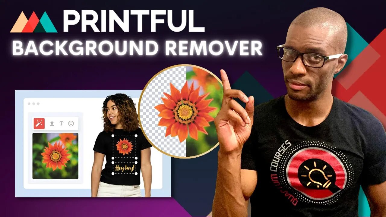 How To Use The Printful Background Remover