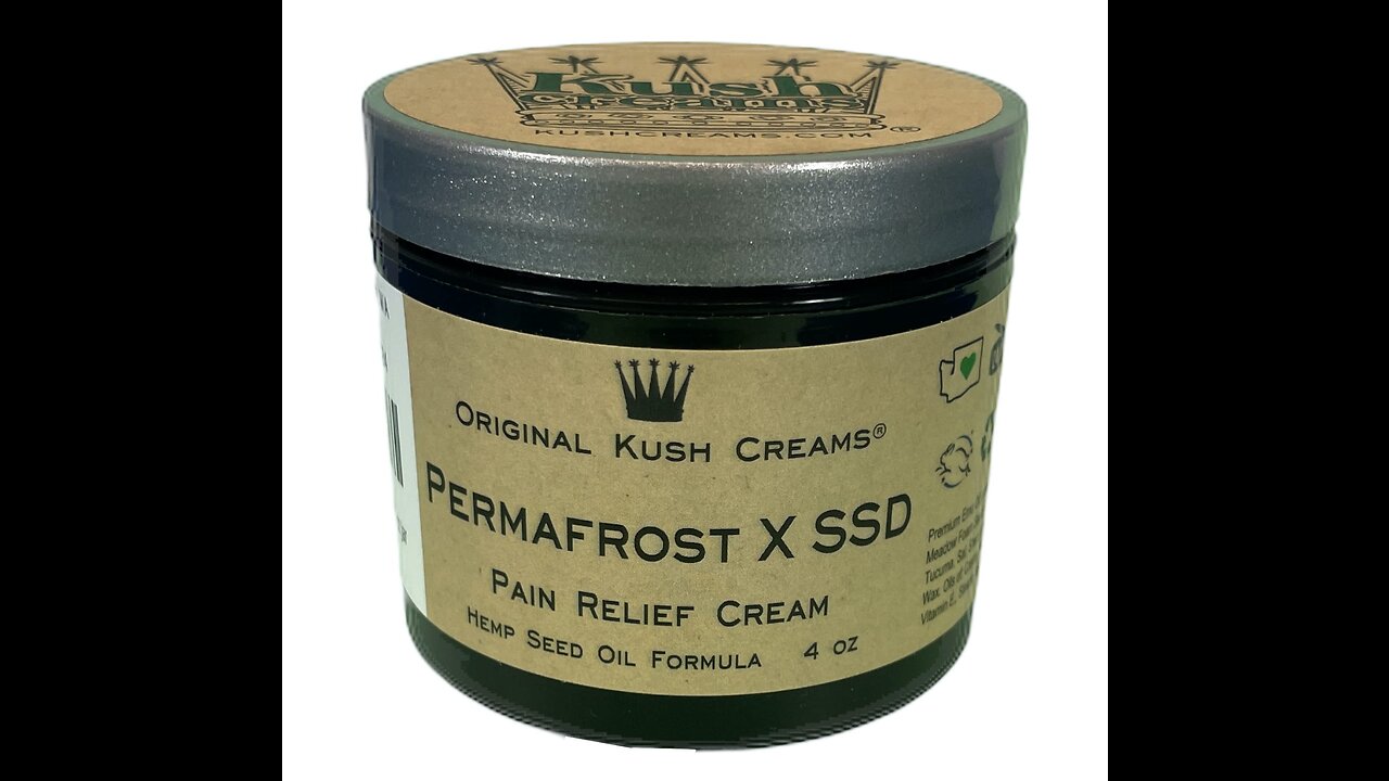 Kush Creams - Permafrost x SSD - Emu Oil & Hemp Oil Infused with 30+ Herbal Ingredients - Topic...