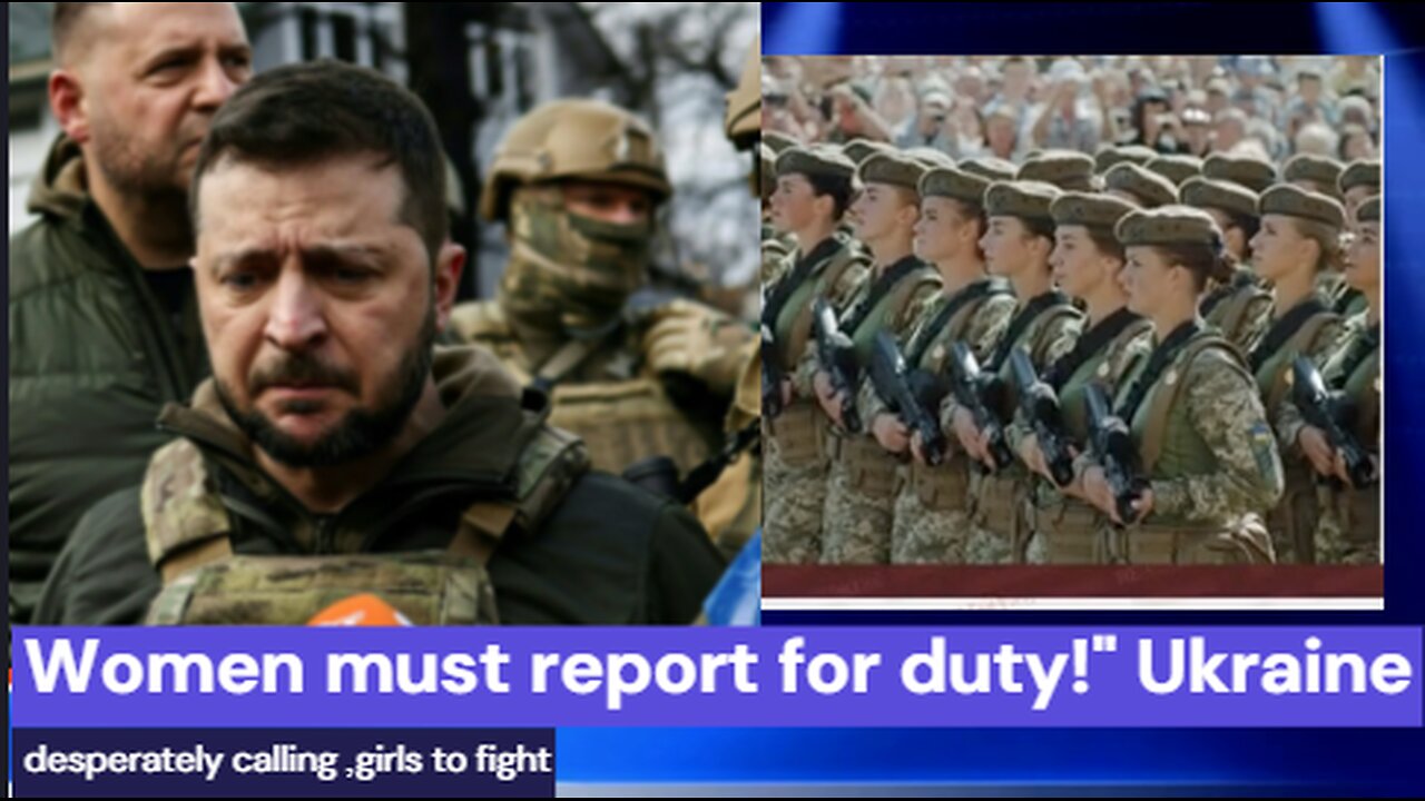 BREAKING! Blackrock destroying Ukraine, Forcing Women to Fight Russia | Clayton Morris