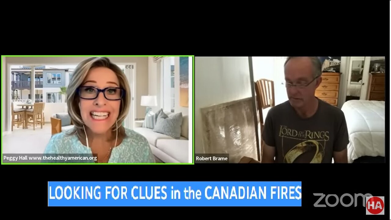 LOOKING FOR CLUES in the CANADIAN FIRES - Robert Brame & Peggy Hall