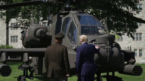 President Donald J. Trump at the 2020 West Point Graduation Ceremony