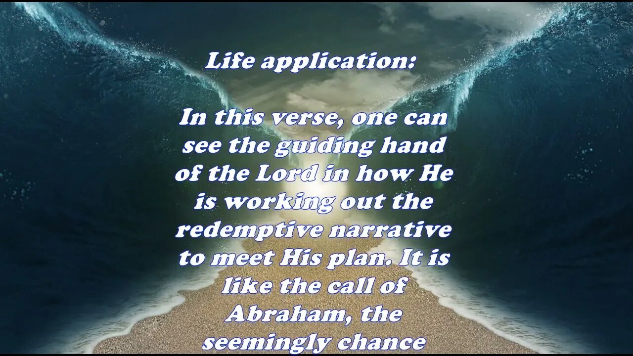 Daily Bible Verse Commentary - Acts 7:23