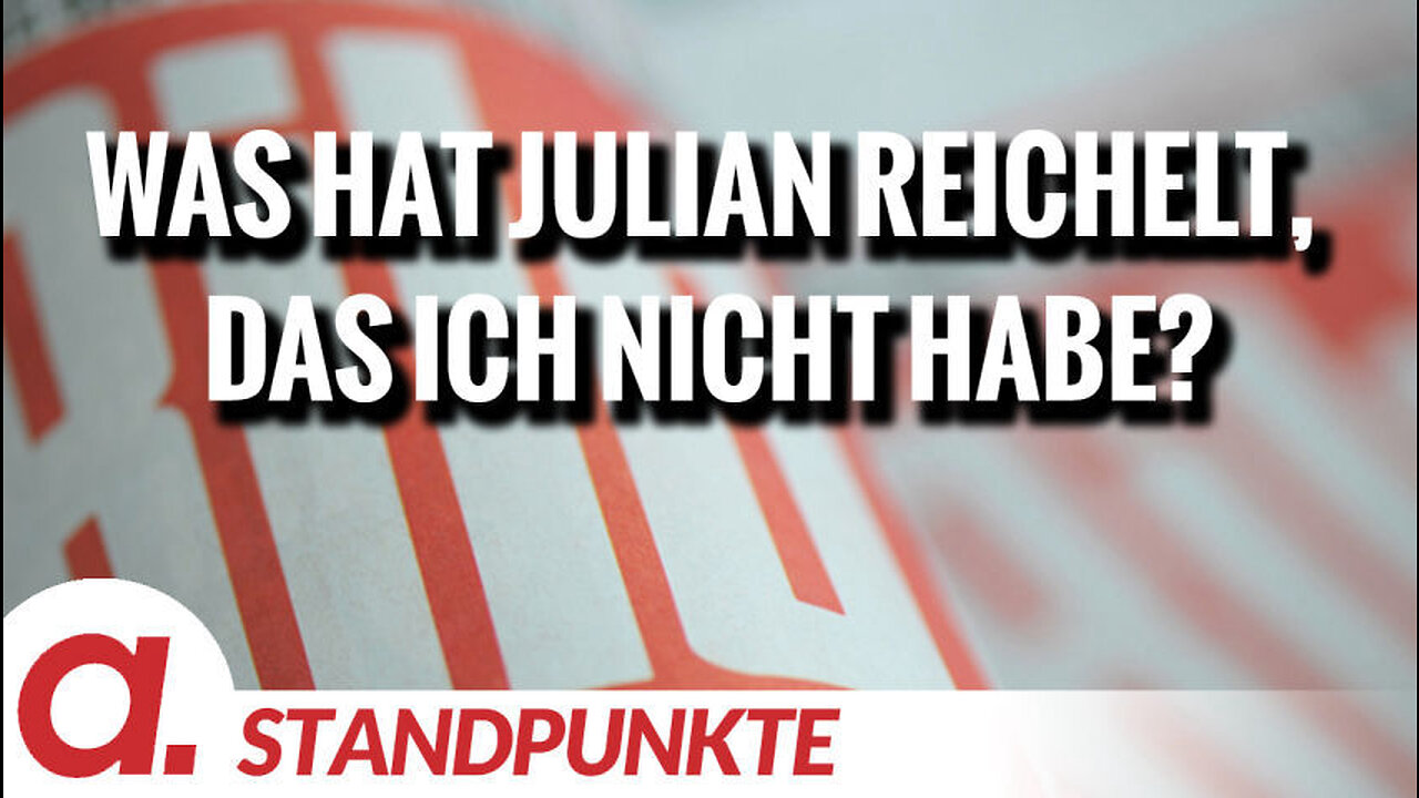 Was hat Julian Reichelt, das ich nicht habe? | Von Anselm Lenz und Hendrik Sodenkamp