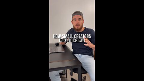 Small creators are making big money.