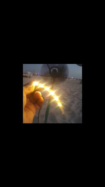 Watch These Bright Night Lights Powered by Fast Rotating Wind Turbine