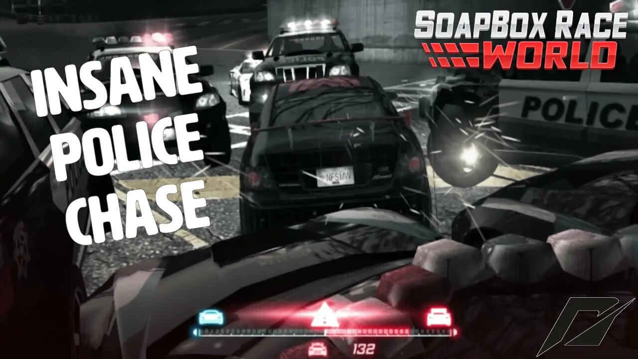 Intense Police Chase | Heat Level 5 | Need For Speed World