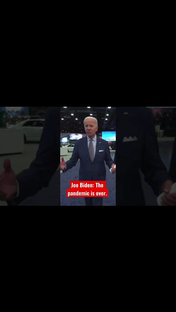 Joe Biden: Die Pandemie ist vorbei.