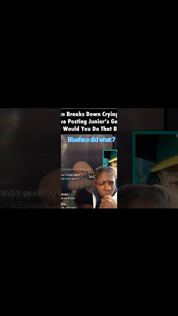 Blueface posted sons ick #blackyoutube #blackyoutube ##parenting #chriseanrockjr#chriseanrock#short