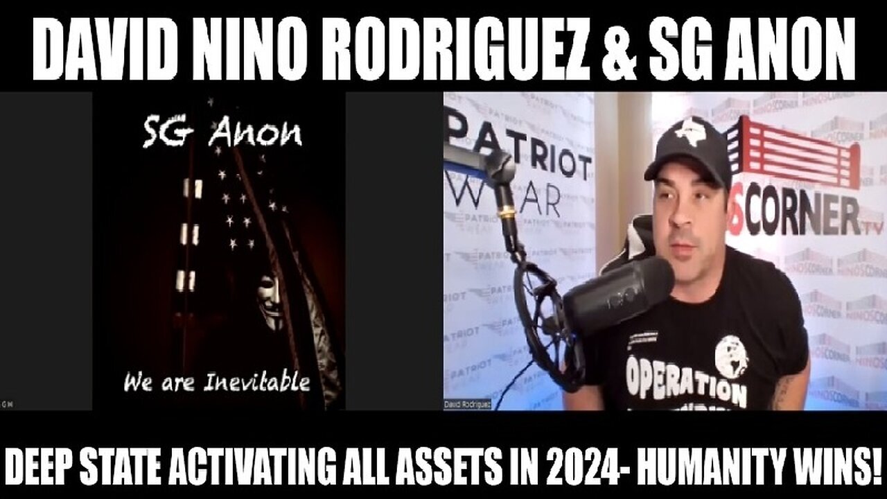 David Nino & SG Anon BOOMSHELL: Humanity Wins!!!