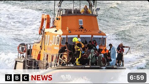 Migrant boat sinks in English Channel killing at least six people – BBC News