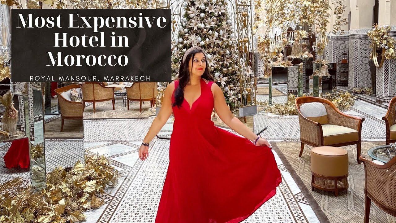 The MOST LUXURIOUS HOTEL IN MARRAKECH! The Royal Mansour owned by the KING OF MOROCCO!