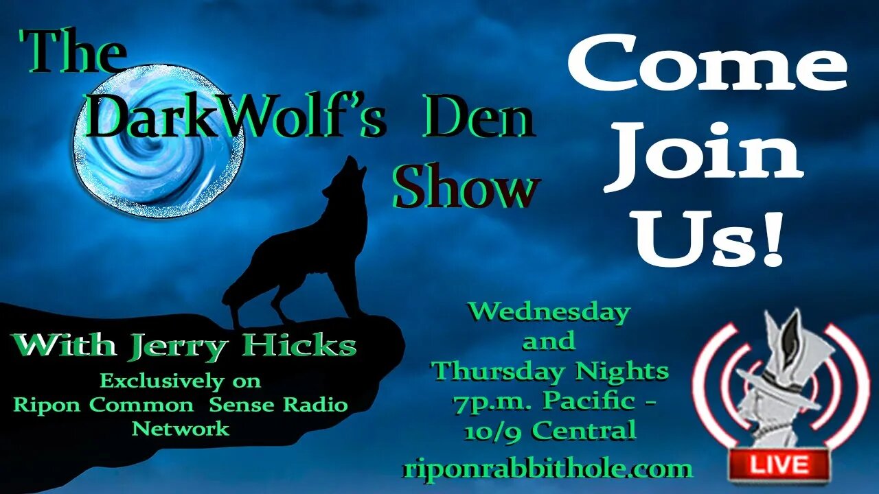 Join Us On The DarkWolfs Den Show