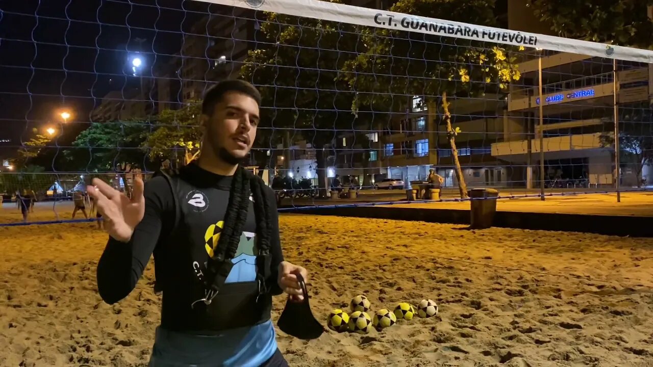 Treino de potência e velocidade voltado pro futevôlei