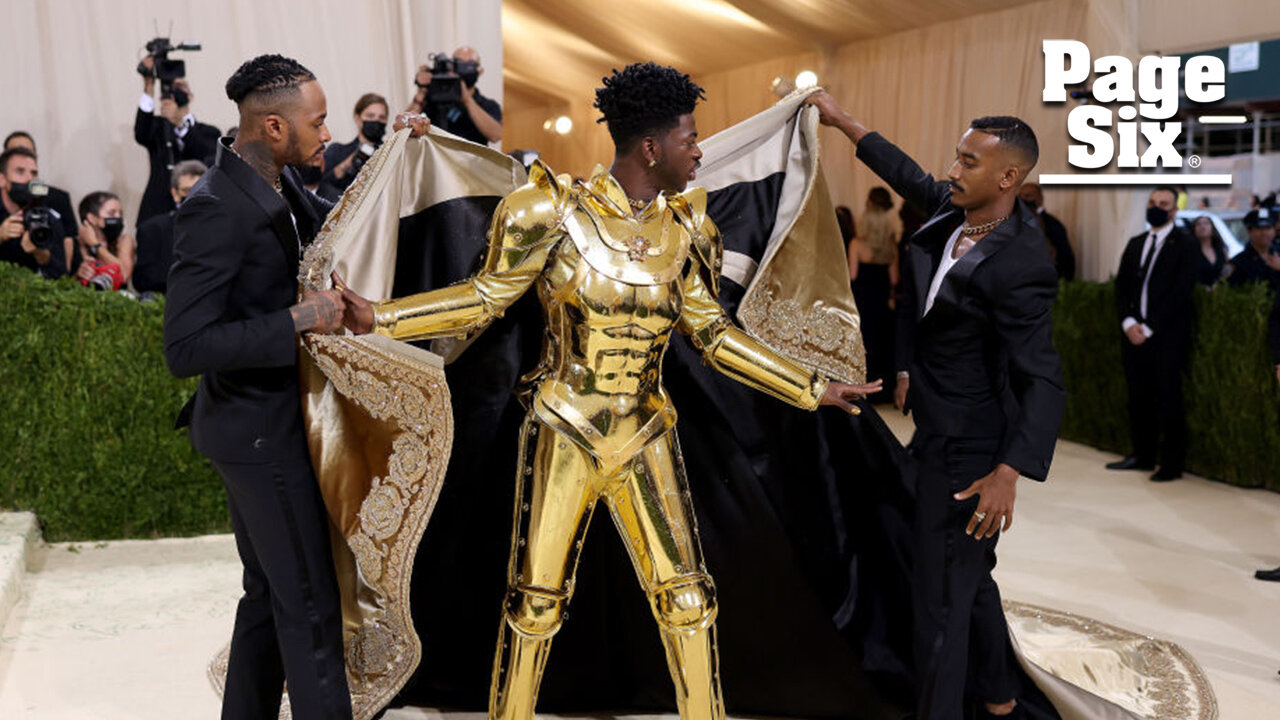 Lil Nas X wears three outfits at Met Gala