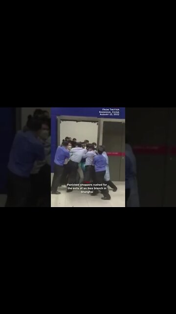 When #shanghai city health authorities ordered the store to lock down after a close contact