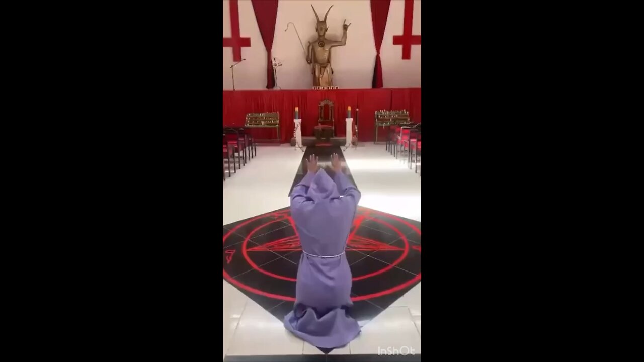 Satanic Temple worshippers 👹