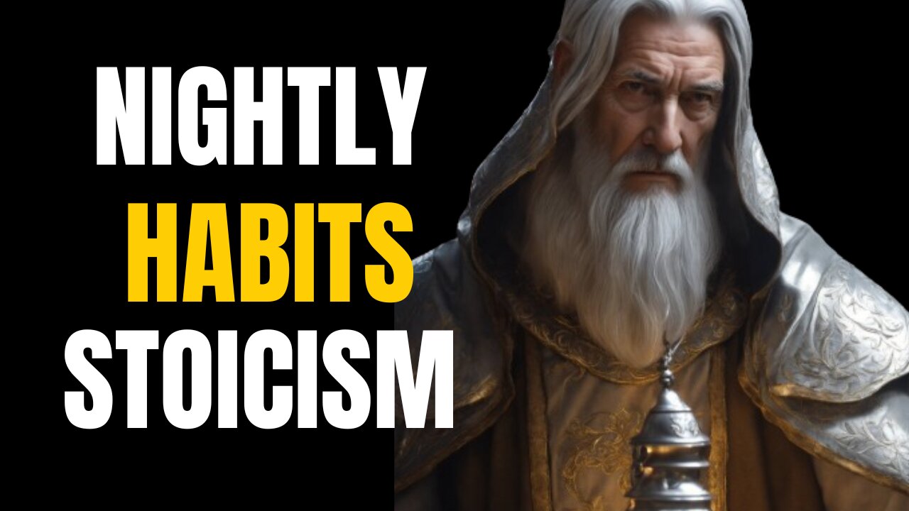 15 Nightly Habits of A Stoicism Discover the nightly rituals stoic