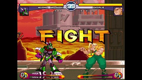 Mugen Street Fighter Vs. MegaMan Play Magma Dragoon On Pc