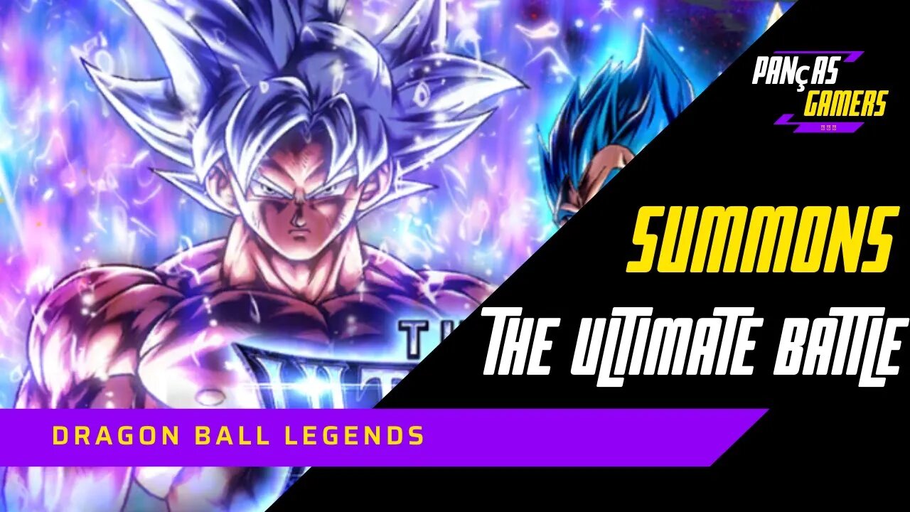 EM BUSCA DO GOKU INSTINTO SUPERIOR PARTE 1 DRAGON BALL LEGENDS 2022