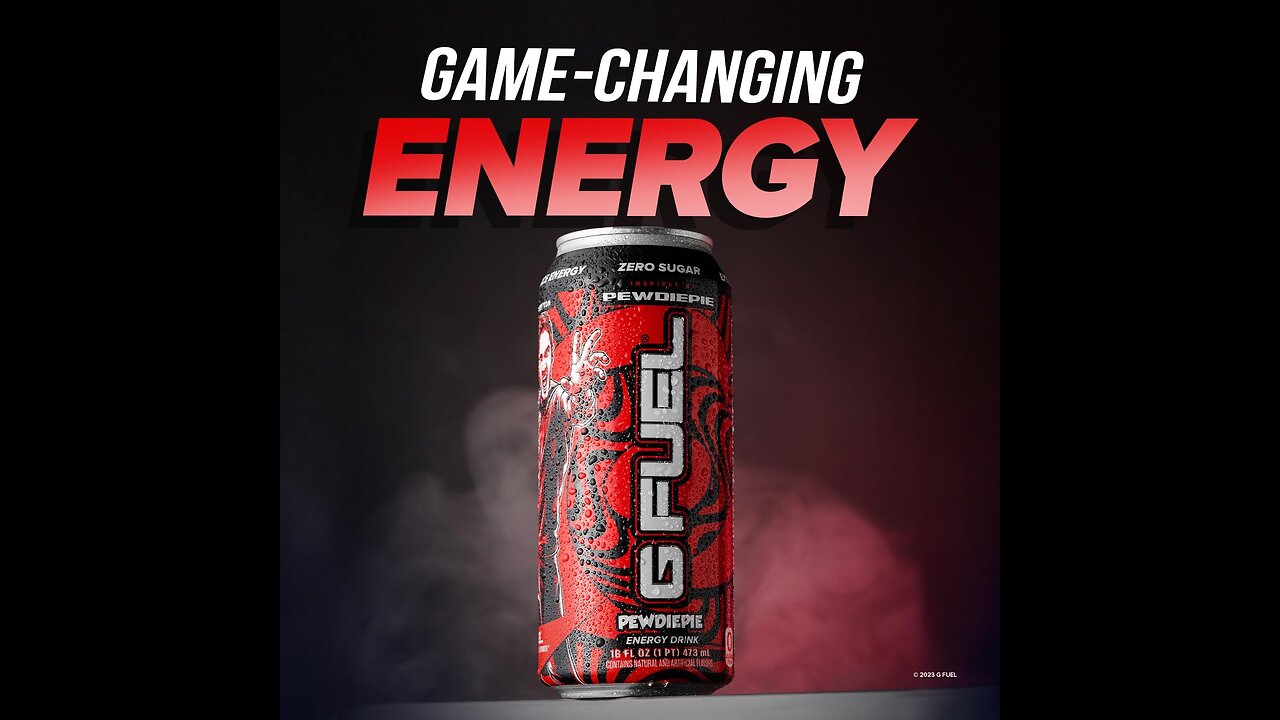 G FUEL pewdiepie energy drink review