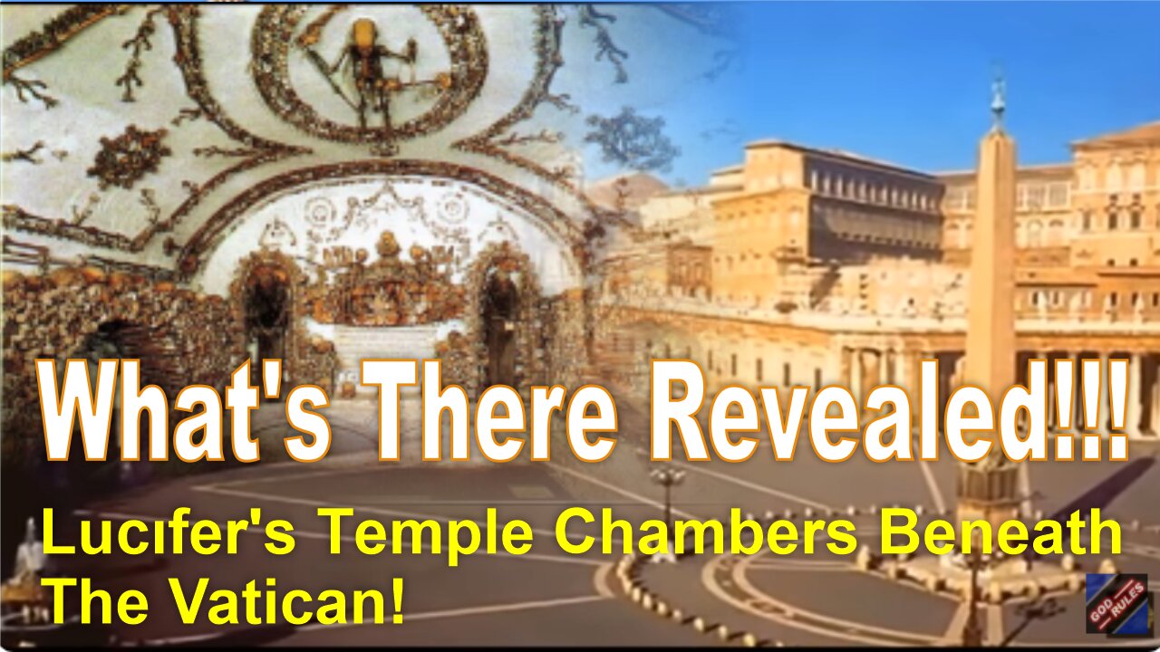 Lucιfer's Τemple Chambers Βeneath The Vatican! - What's Τhere Revealed!!!