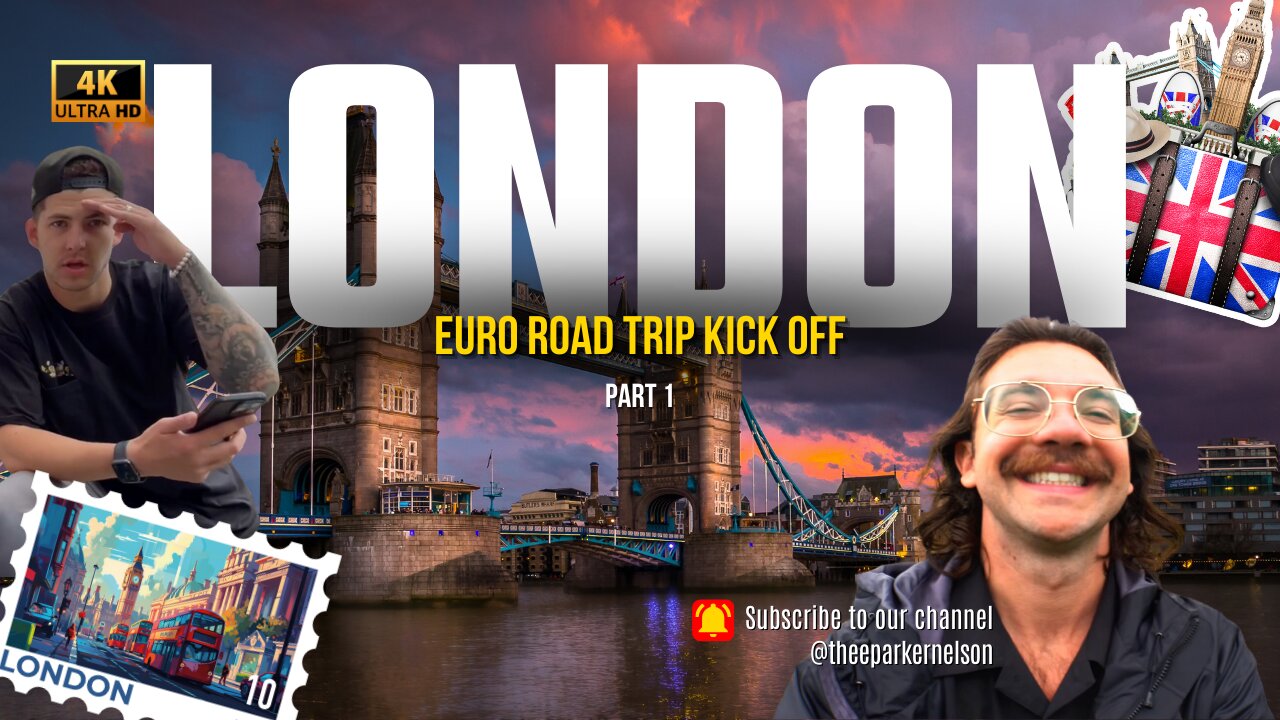 WILD TIME IN LONDON | HIDDEN GEMS | ER TRIP | EURO ADVENTURE KICK OFF