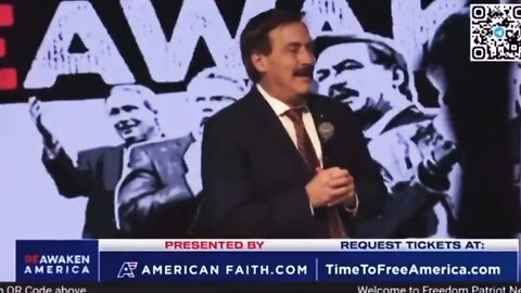 MyPillow Mike Lindell Unwell, Hand Tremor at Deranged Speech