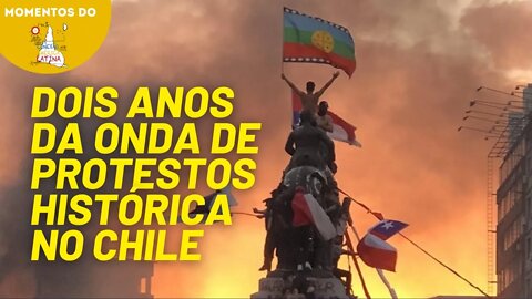 Manifestações lembram os dois anos do inícios das grandes manifestações no Chile | Momentos